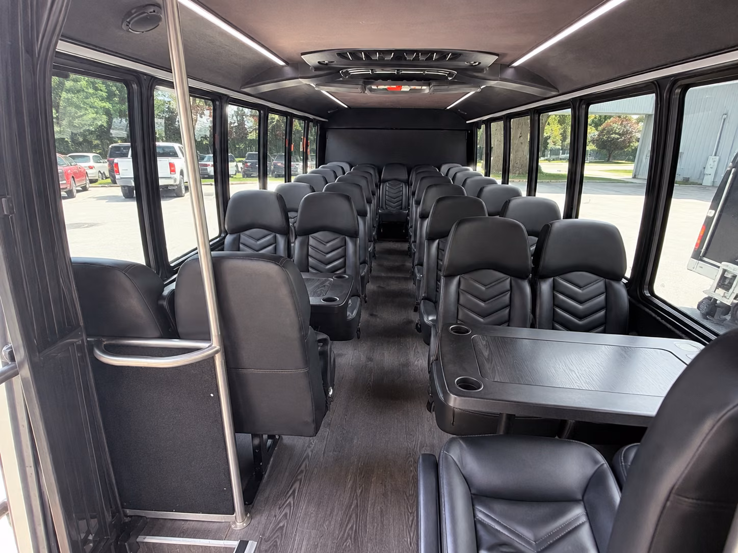 lawrence private event transportation onboard seating