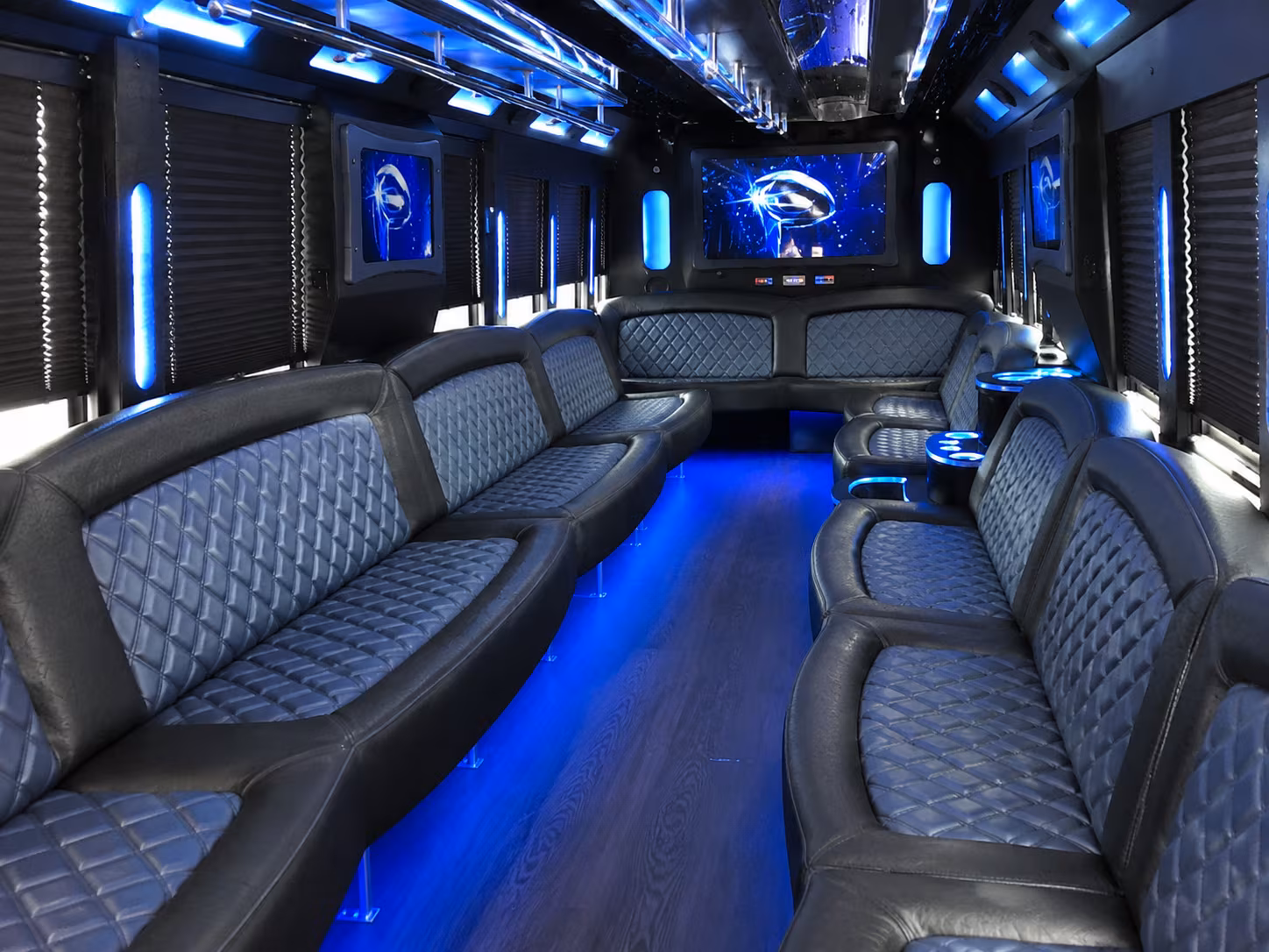 lawrence sporting event party bus rental