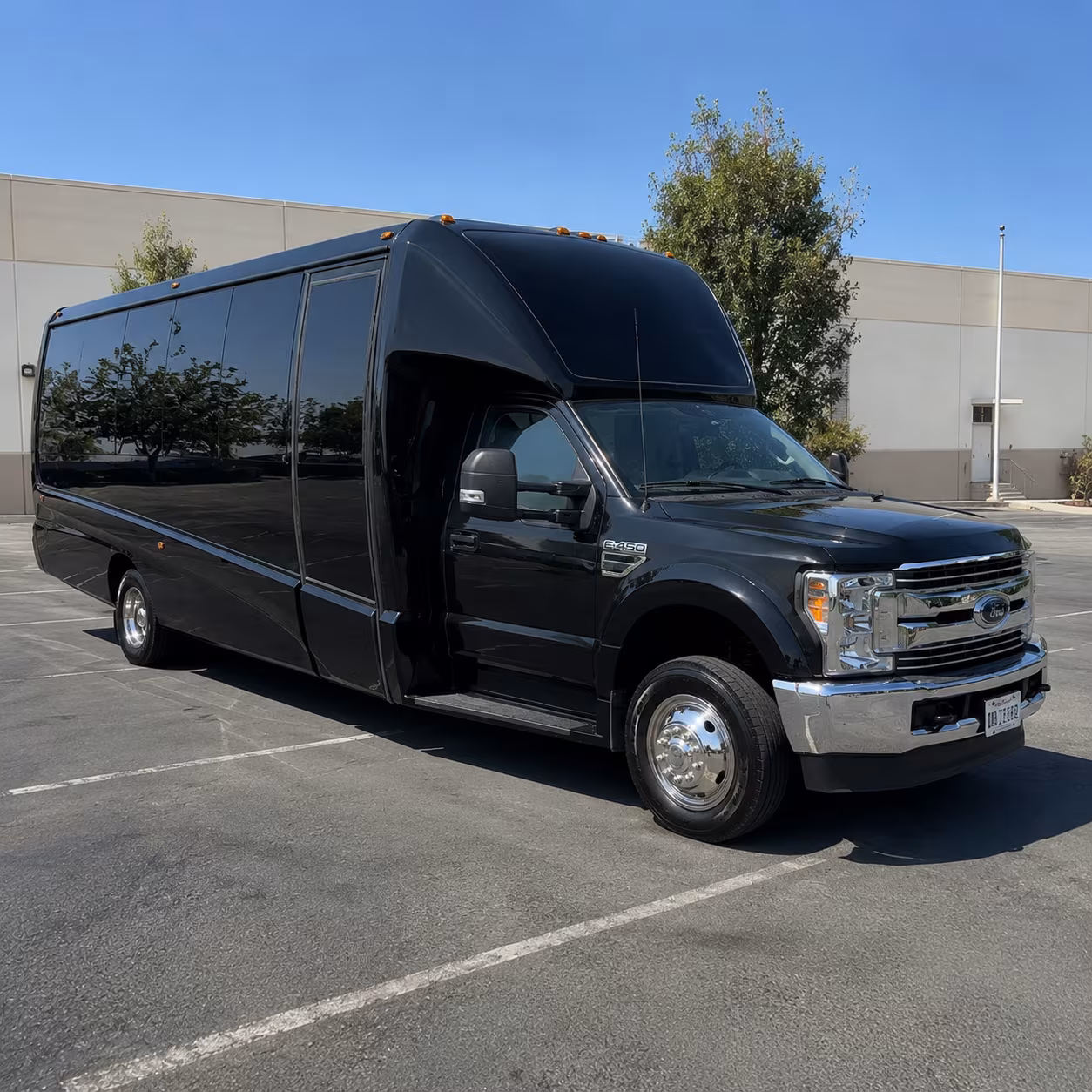 lawrence wedding party bus rental